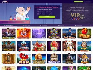 Madnix Casino website