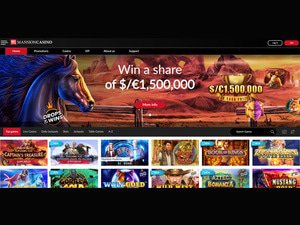 Mansion Casino website