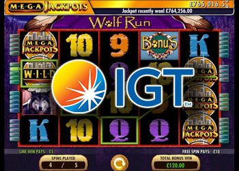 Megajackpot d'IGT désormais disponible sur Wolf Run