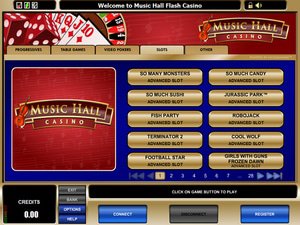Music Hall Casino games