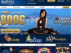 Casino Napoli website