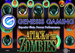 Nouvelle machine à sous Attack Of The Zombies de Genesis Gaming