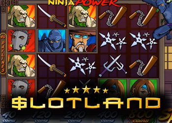 Nouvelle machine à sous de casino en ligne Ninja Power sur Slotland