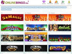 Online Bingo Casino games