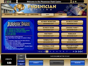 Phoenician Casino games