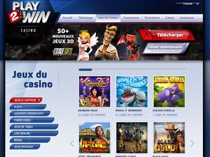 Play2Win Casino games