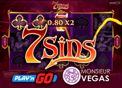 Play'N Go lance la nouvelle machine à sous 7 Sins