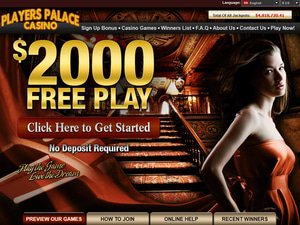 Players Palace Casino website