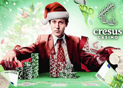 Promotion Loterie de Noël sur Cresus Casino en ligne