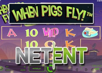 Promotion de free spins sur la machine à sous When Pigs Fly de NetEnt