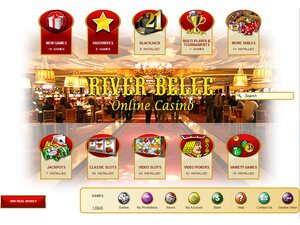 Riverbelle Casino games