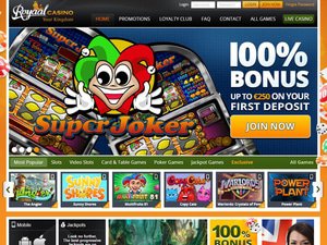 Casino Royaal website