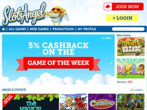 Slots Angel Casino website