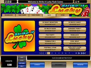 Strike It Lucky Casino games