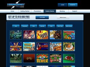 Thunderbolt Casino games