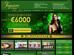 Casino Topaze website