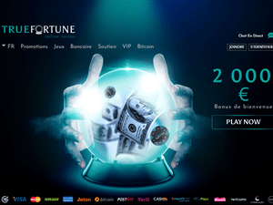 True Fortune Casino website