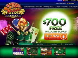 Vegas Slot Casino website