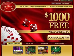 Villento Casino website