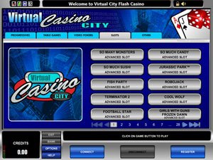 Virtual City Casino games