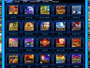 Vulkan Games Casino games