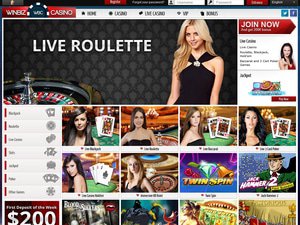 WinBiz Casino website