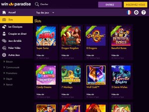 Winparadise Casino games