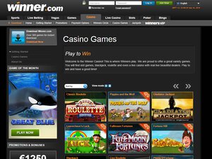 Winner Casino games