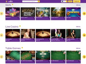 Yako Casino games