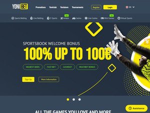 Yonibet website