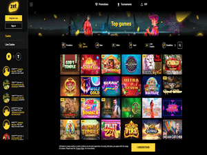 Zet Casino games