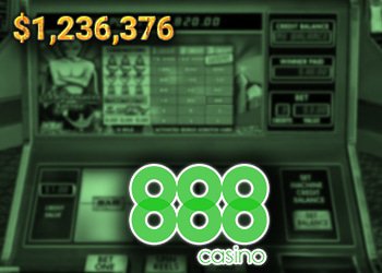 jackpot de plus d'un million gagné casino 888