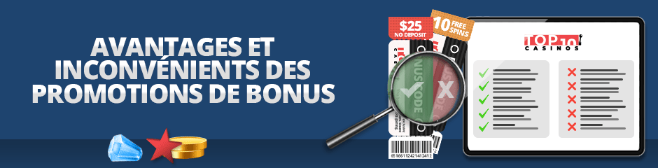 promotions de bonus