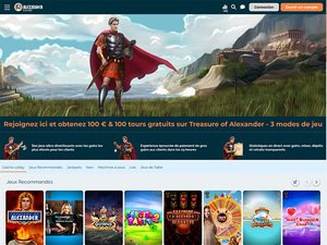 Alexander Casino website