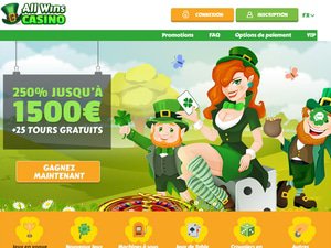 All Wins Casino website