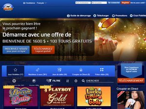 All Slots Casino website