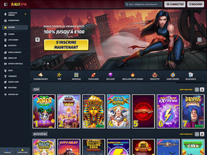Allyspin Casino website
