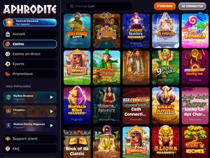 Aphrodite Casino games