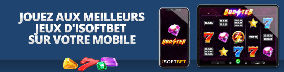 application mobile d'isoftbet