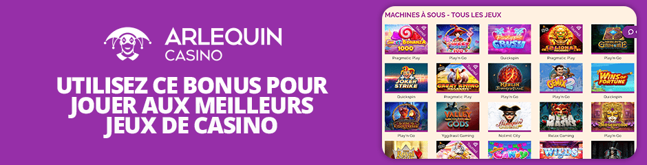 bonus pour jouer aux meilleurs jeux