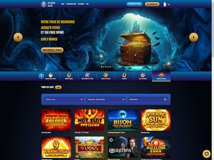 Atlantis Slots website