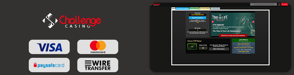 option bancaire de challenge casino
