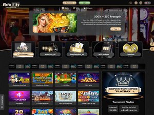 BaxBet Casino website