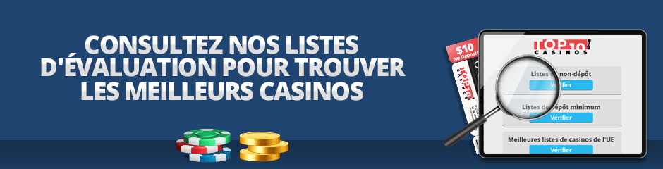 trouver les meilleurs casinos