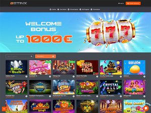 Betinx Casino website
