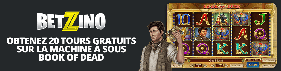 bonus free spins sur betzino casino