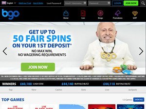 Bgo Casino website