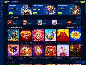 Billionaire Spin Casino website