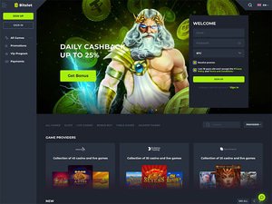 BitSlot Casino website