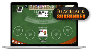 blackjack surrender playtech